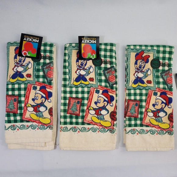 Mickey Unlimited Best Wishes Potholders And Kitchen Towels - Picture 7 of 16
